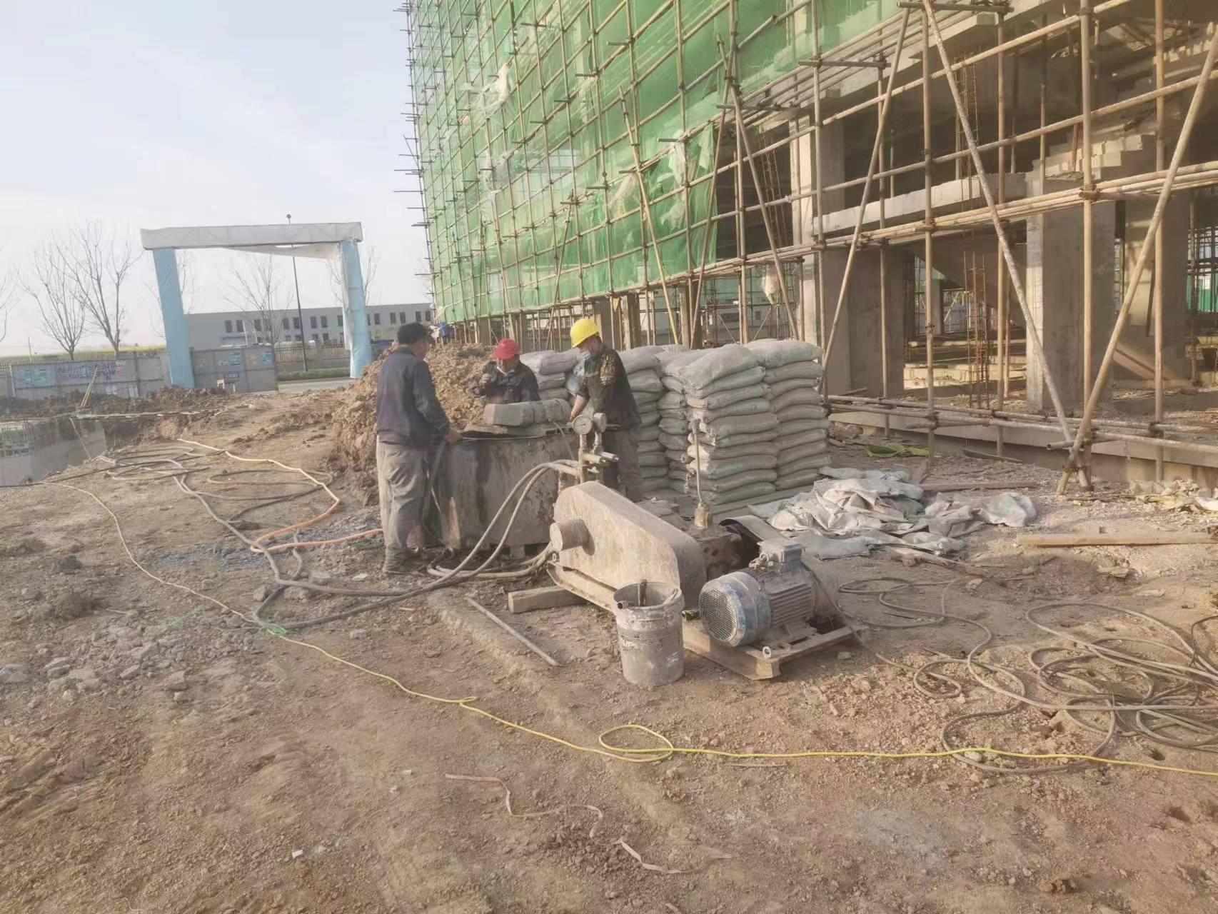 新邵别墅下沉注浆