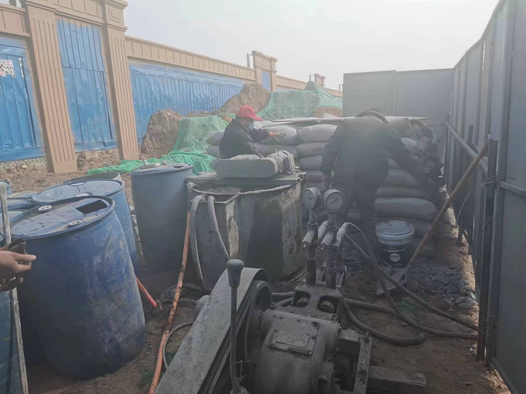 新邵房屋下沉注浆